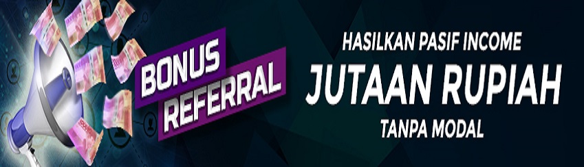BONUS REFERRAL CHIP GRATIS SEUMUR HIDUP !!!